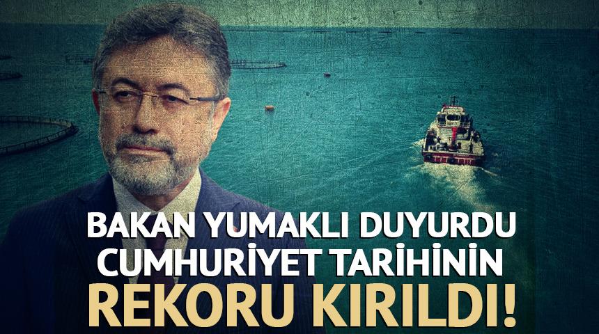 T&uuml;rkiye'de 2025'te balık &uuml;retiminde cumhuriyet tarihinin rekoru kırıldı