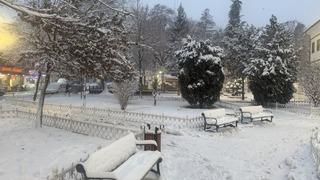 Tokat'ta kar yağışı etkisini sürdürüyor