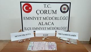 &Ccedil;orum'da yılbaşı denetimi: 4 g&ouml;zaltı