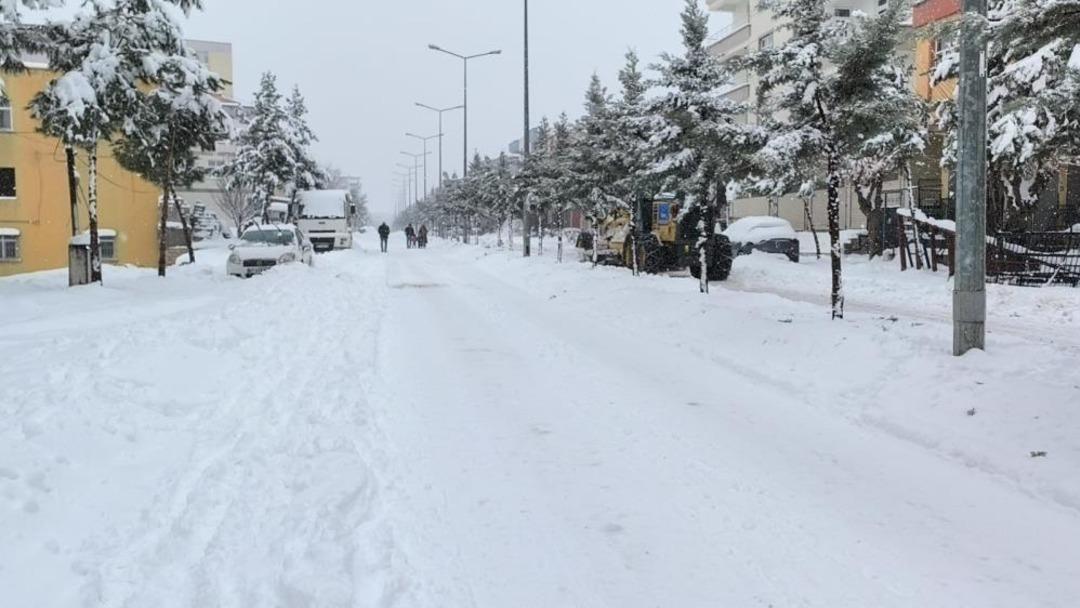 Dicle’de kar yağışı hayatı olumsuz etkiledi 1