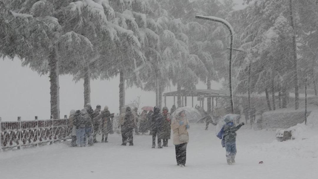 Ordu da yeni yılın ilk kar yağışı etkili oldu 2