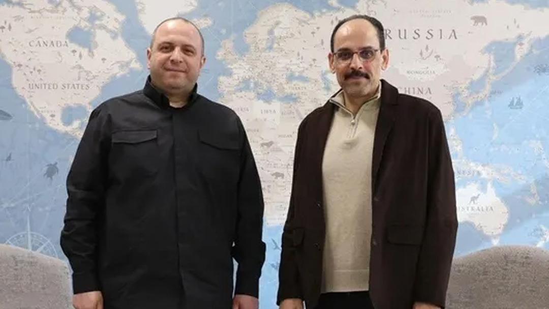 MİT Başkanı Kalın ile Ukraynalı &Uuml;merov arasında kritik g&ouml;r&uuml;şme 1