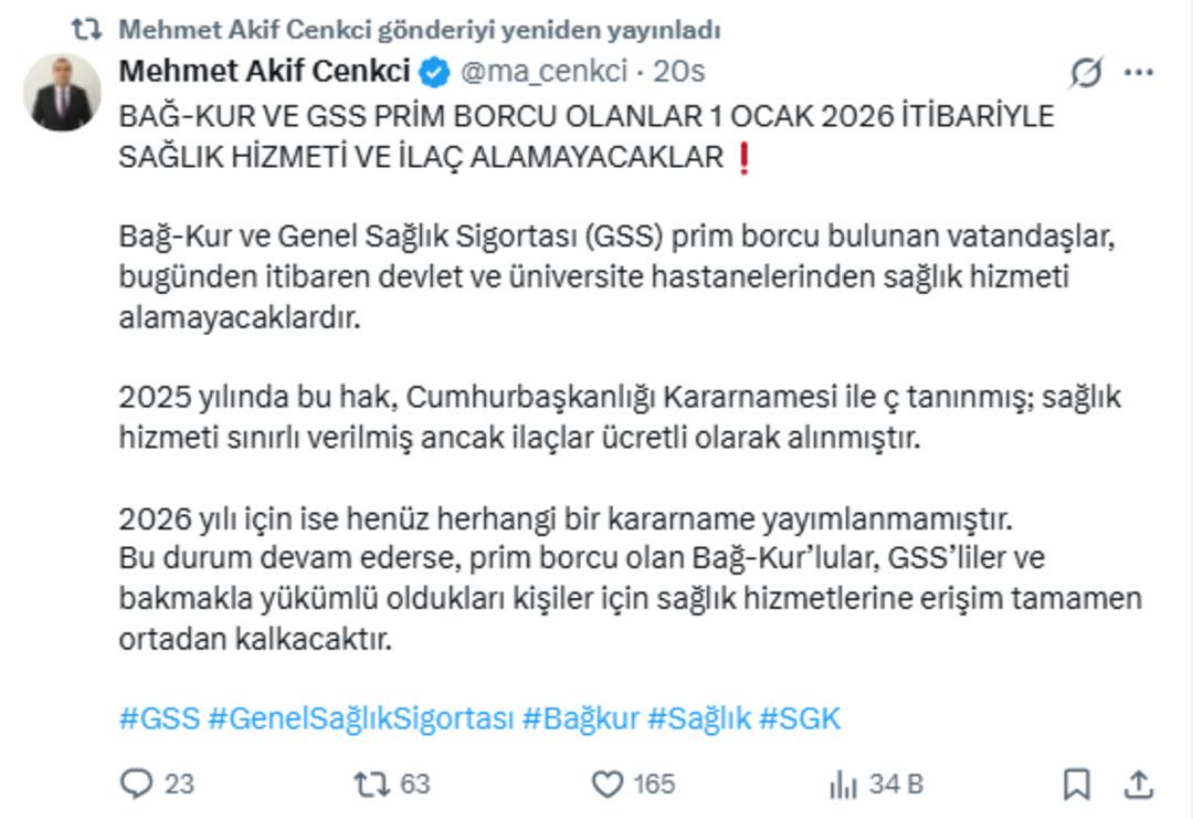 Borcu olan kapıda kalacak! 1 Ocak ta başladı  Erişimleri ortadan kalkacak  5