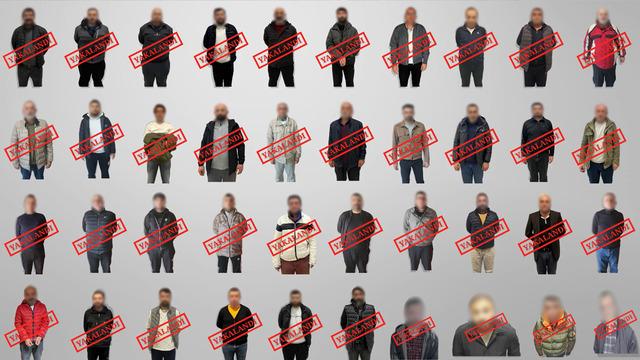 Kırmızı bülten ve ulusal seviyede aranan 40 suçlu yakalanarak Türkiye’ye getirildi