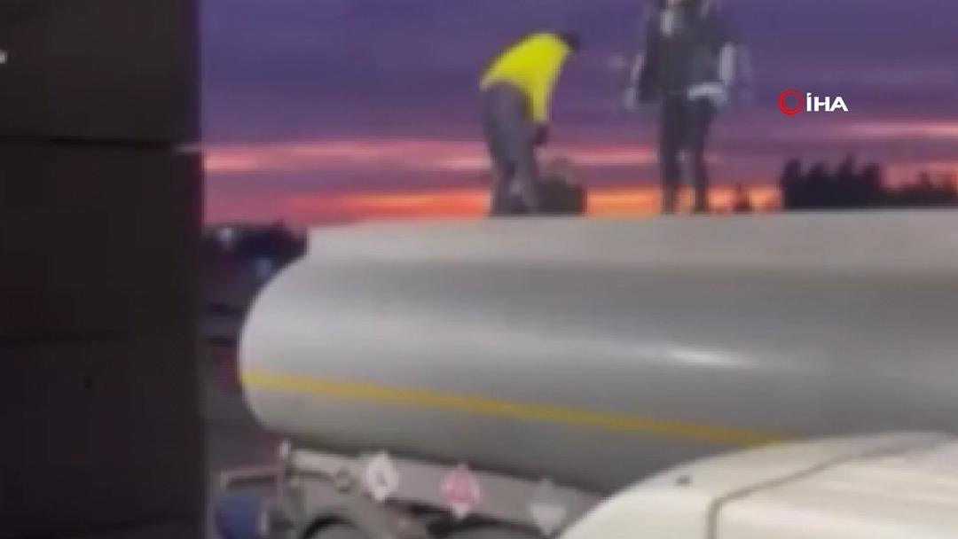 Yer: Diyarbakır! 32 g&ouml;&ccedil;men atık tankerinden &ccedil;ıktı: 4 organizat&ouml;r tutuklandı 3