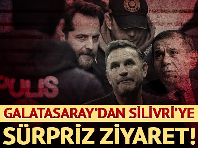 Galatasaray'dan Erden Timur ve Metehan Baltacı i&ccedil;in Silivri'ye ziyaret! 