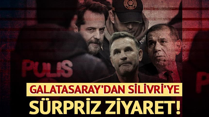 G.Saray'dan Erden Timur ve Metehan Baltacı'ya Silivri'de ziyaret