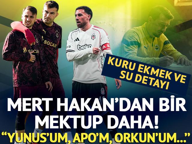 Mert Hakan Yandaş'tan Fenerbah&ccedil;e taraftarına ikinci mektup! ''Yunus&rsquo;um, Apo&rsquo;m, Orkun&rsquo;um...''