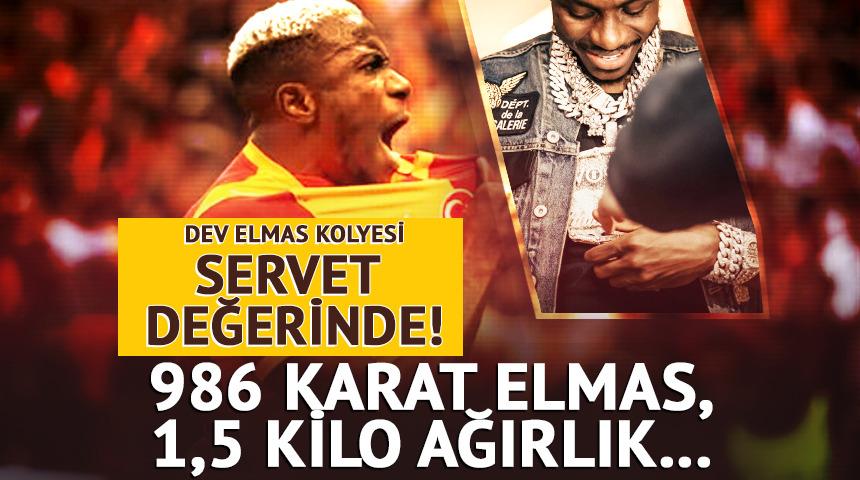 Dev elmas kolyesi servet değerinde! 986 karat elmas, 1,5 kilo ağırlık... 