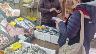 Tekirdağ'da perakende balık satış yerlerine denetim