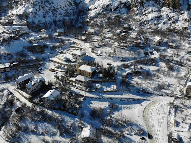 Tarihi Süleymaniye Mahallesinden kar manzaraları 2