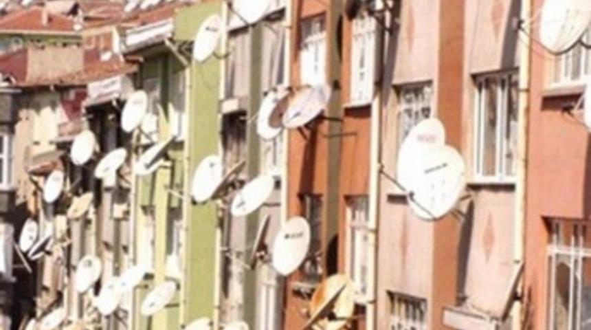 Çanak antenlere yasak geliyor!