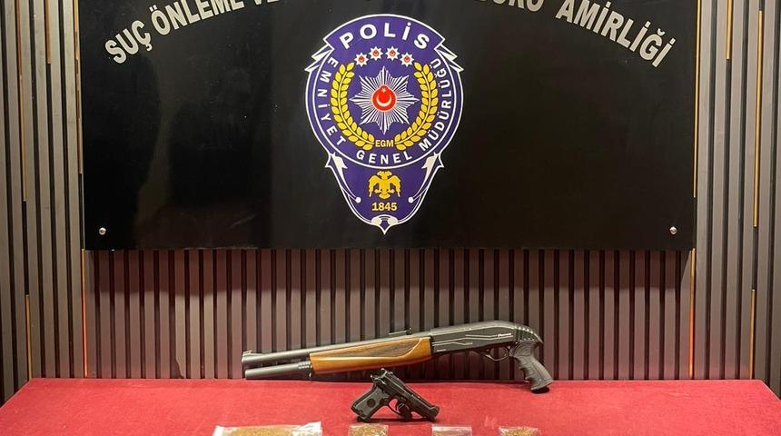 Gaziantep'te uyuşturucu operasyonunda 3 ş&uuml;pheli yakalandı