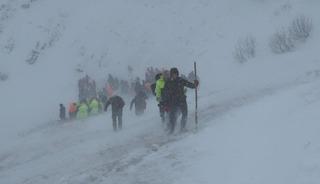 Artvin&rsquo;de &ccedil;ığ b&ouml;lgesinde arama &ccedil;alışmalarına ara verildi