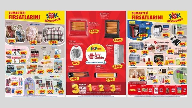 ŞOK'a UFO ısıtıcı geliyor! 3 Ocak 2026 ŞOK aktüel katalog yayınlandı!