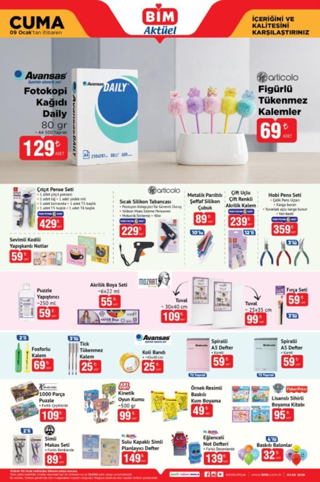 BİM e Stanley termos çeşitleri geliyor! 9 Ocak 2025 BİM katalog yayınlandı! 2