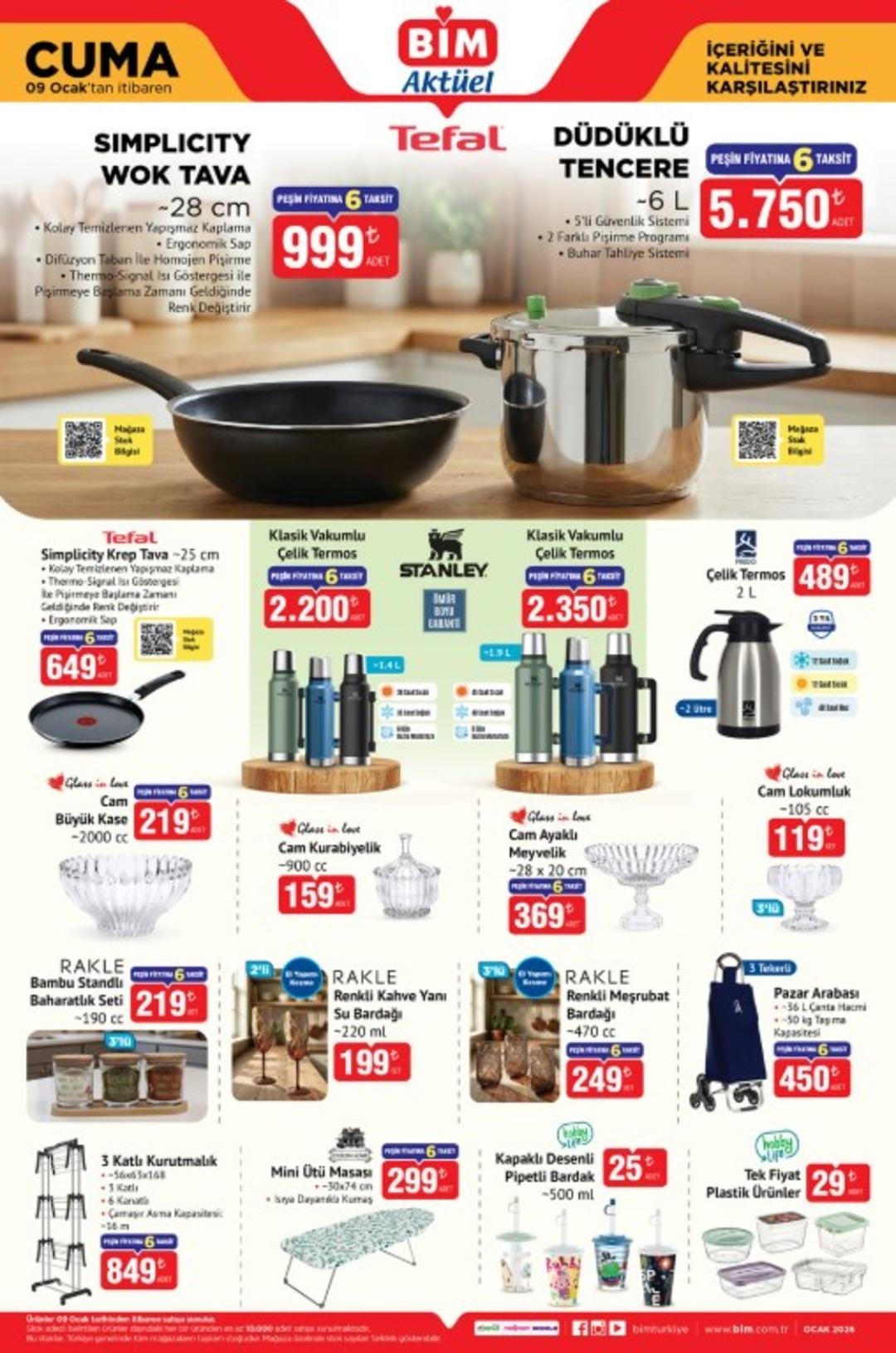 BİM e Stanley termos çeşitleri geliyor! 9 Ocak 2025 BİM katalog yayınlandı! 6