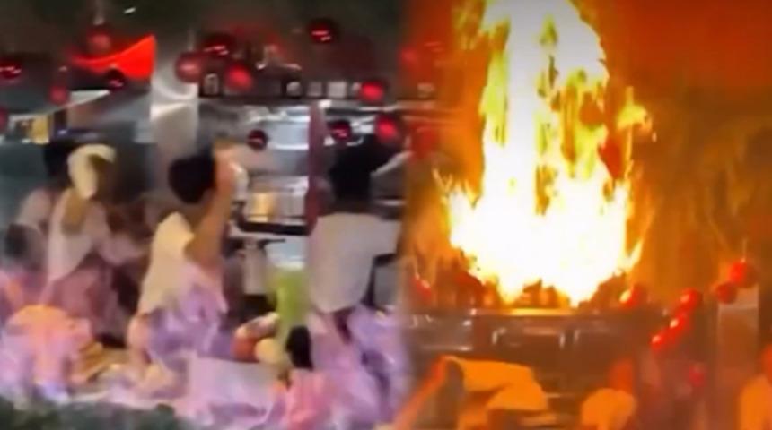 İsvi&ccedil;re'de yılbaşı eğlencesi kabusa d&ouml;nm&uuml;şt&uuml;! Her şey b&ouml;yle başladı: G&ouml;r&uuml;nt&uuml;ler ortaya &ccedil;ıktı