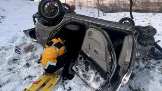 Düzce'de trafik kazası! Yaralılar var