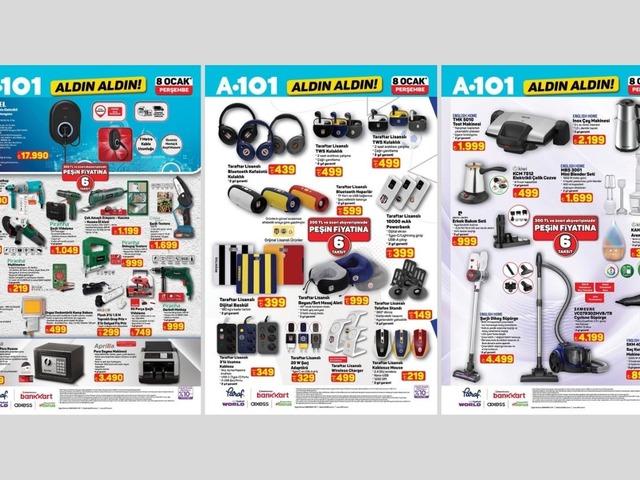 A101'e elektronik para kasası geliyor! 8 Ocak 2026 A101 katalog yayınlandı!