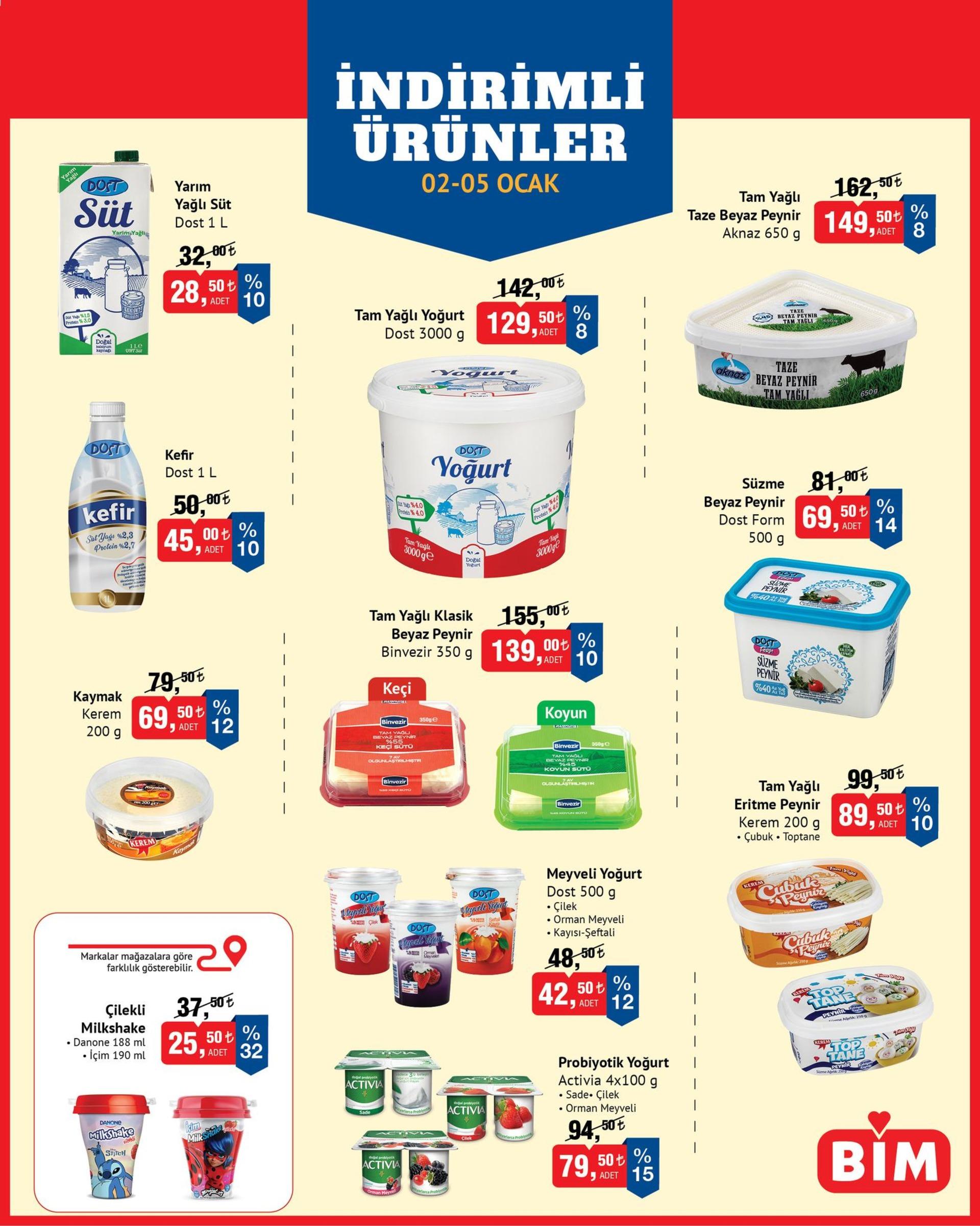 Bim 02 Ocak - 05 Ocak   Broş&uuml;r&uuml;