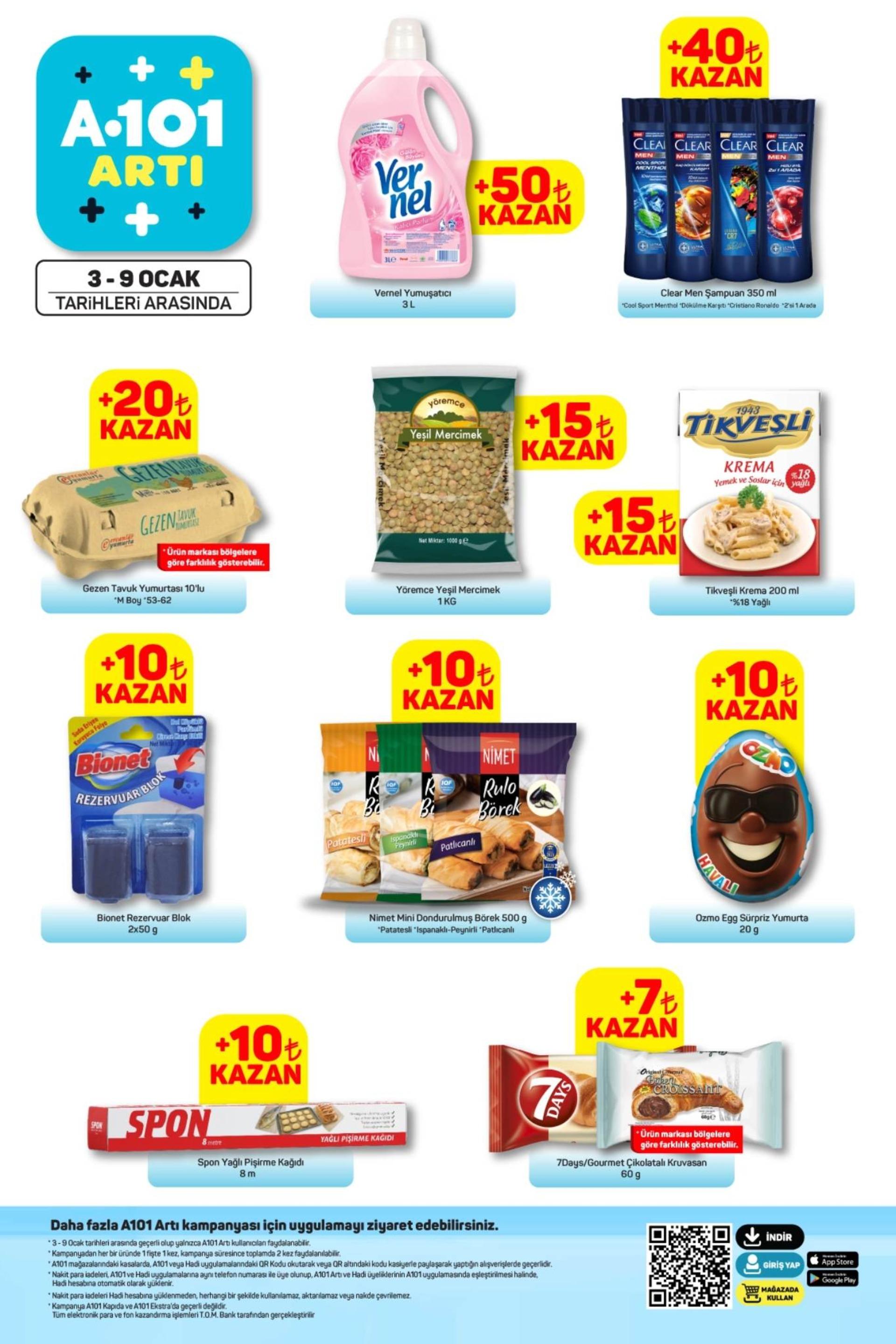 A101 03 Ocak - 09 Ocak   Broş&uuml;r&uuml;