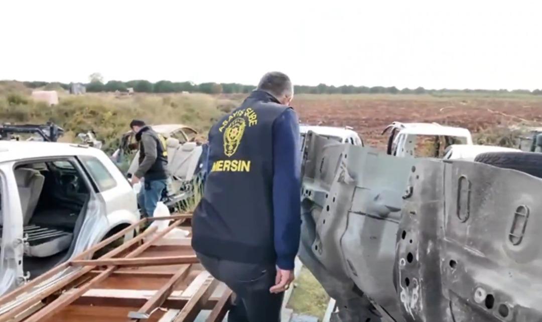 Change araç çetesi çökertildi! Şasi numaralarını değiştirip, ağır hasarlı araçları piyasaya sürüyorlarmış... Hepsine el konuldu 2