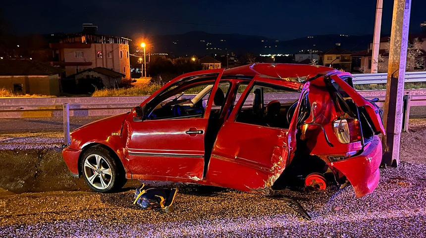 Manisa'da feci kaza: Anne ve 5 yaşındaki oğlu hayatını kaybetti