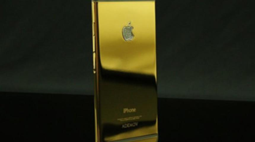 iPhone da altın oldu