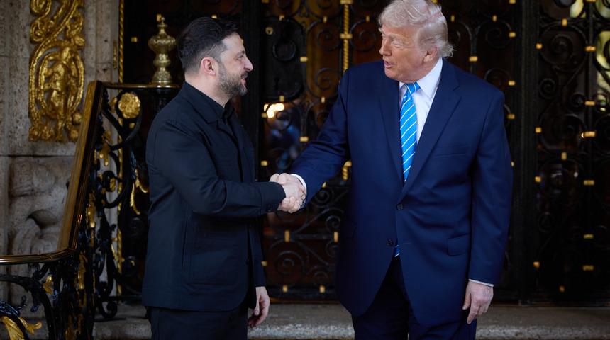 Trump'ın Florida ziyaretinde Zelenskiy'ye kaba davrandığı &ouml;ne s&uuml;r&uuml;ld&uuml;