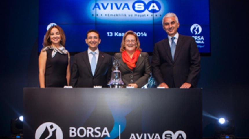 Borsa İstanbul’da gong, AvivaSA için çaldı