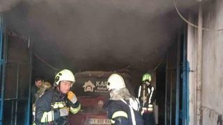 Sobaya dökülen maddenin parlaması sonucu bir çocuk yaralandı