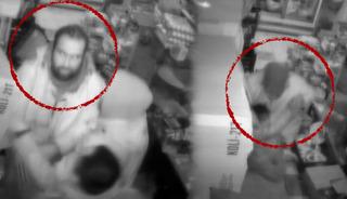 Gaziantep'te dehşet anları! Markete sığınan k&uuml;&ccedil;&uuml;k kızı darbedip, bı&ccedil;akladı