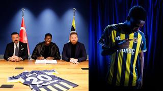 Fenerbahçe, Anthony Musaba'yı resmen duyurdu! İmzalar atıldı, formayla ilk pozunu verdi