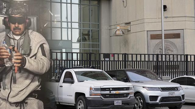 New York'a götürüldü! Maduro'nun tutulacağı yer görüntülendi