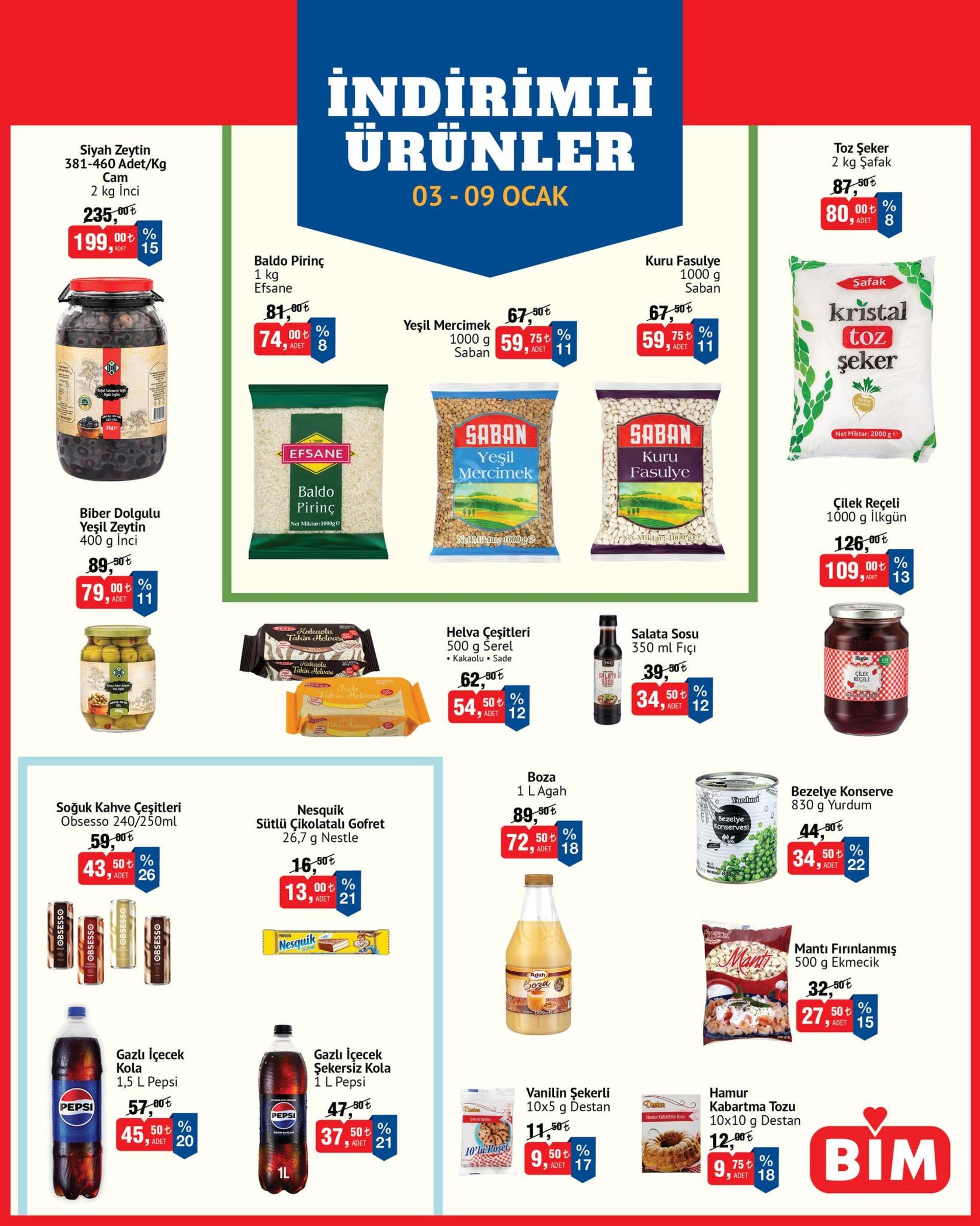 Bim 03 Ocak - 09 Ocak   Broş&uuml;r&uuml;
