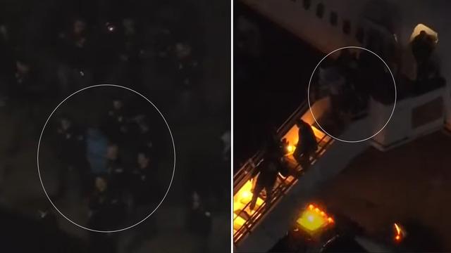 Venezuela lideri Maduro'yu taşıyan uçak New York'a indi!