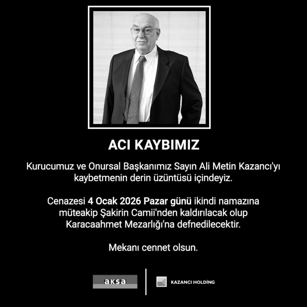 Dev holdingin kurucusu Ali Metin Kazancı hayatını kaybetti 1