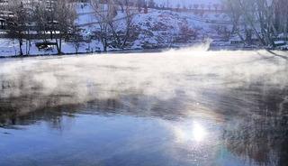 Her yer dondu, orası kaynadı!