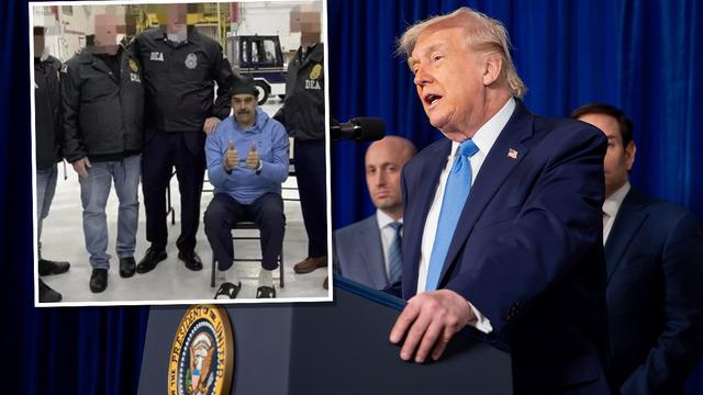 T&uuml;m d&uuml;nya bu operasyonu konuşuyor! Trump'tan Venezuela'yı biz y&ouml;neteceğiz &ccedil;ıkışı: Maduro'nun g&ouml;zaltı g&ouml;r&uuml;nt&uuml;leri ortaya &ccedil;ıktı