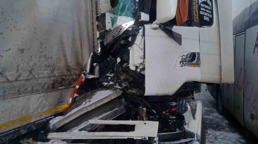 Aşkale&rsquo;de trafik kazası