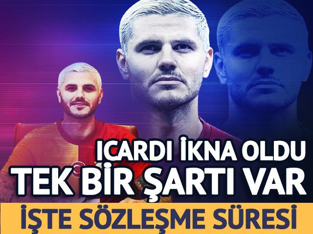 S&uuml;per Kupa &ouml;ncesi anlaşma! Icardi ikna oldu: İşte s&ouml;zleşmesi 
