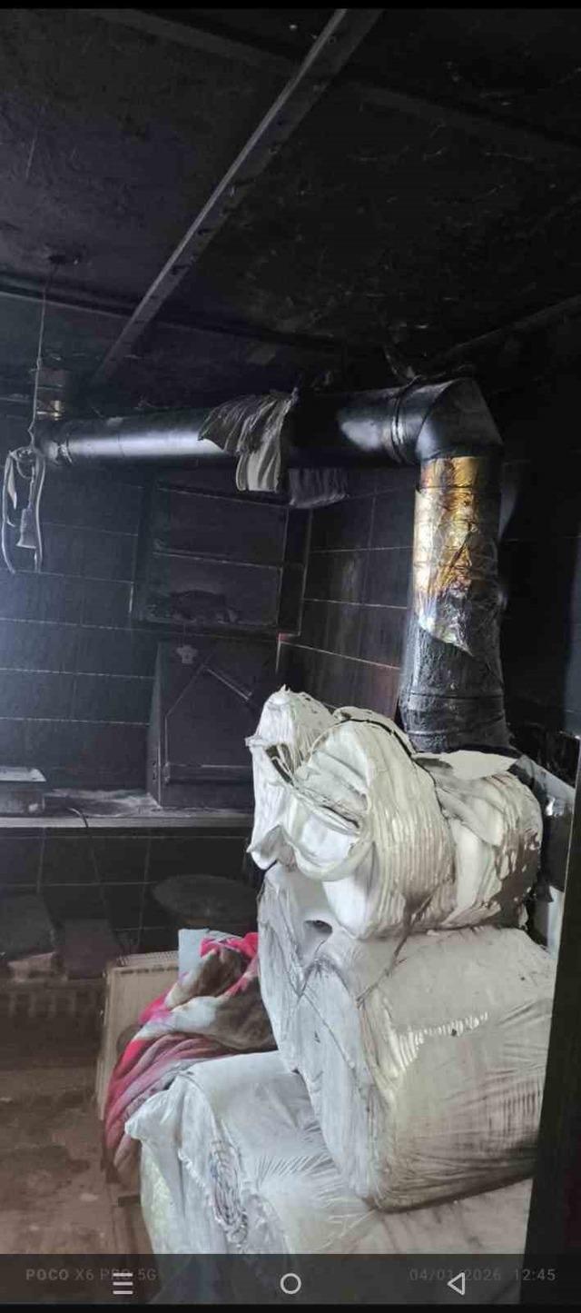 Bitlis&rsquo;te iş yerinde yangın &ccedil;ıktı 1