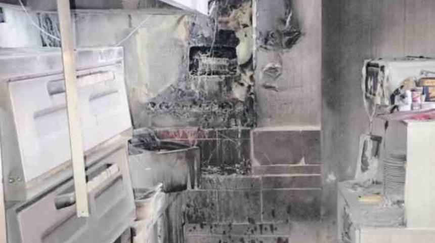 Bitlis&rsquo;te iş yerinde yangın &ccedil;ıktı