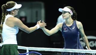 Zeynep S&ouml;nmez, Uluslararası Brisbane Tenis Turnuvası'na veda etti