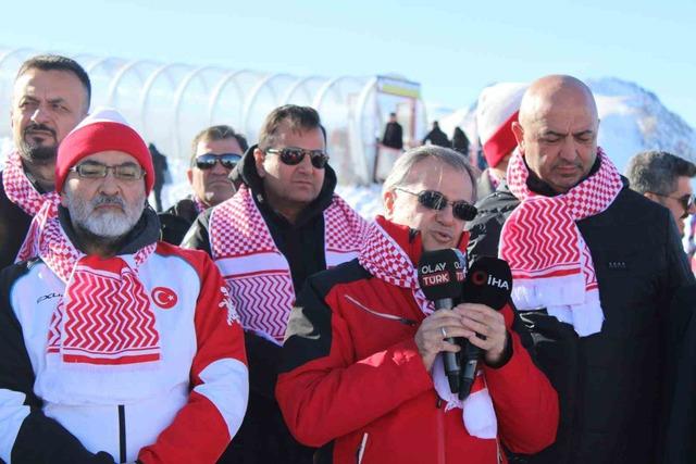 Sarıkamış şehitleri Erciyes&rsquo;te anıldı 4