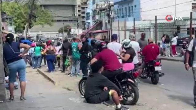 Marketlere akın başladı! Venezuela'da operasyon sonrası Caracas'ta panik