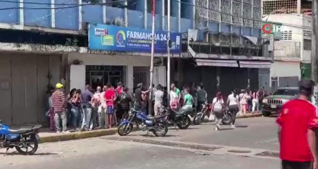 Marketlere akın başladı! Venezuela da operasyon sonrası Caracas ta panik 1