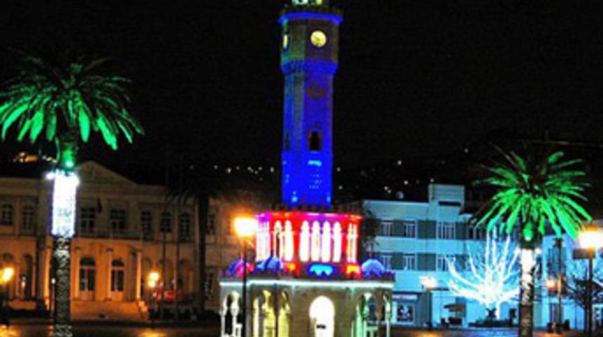 İzmir'de ışık şelalesi akacak