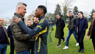 Sadettin Saran sahaya helikopterle geldi! Musaba ile diyaloğu olay oldu